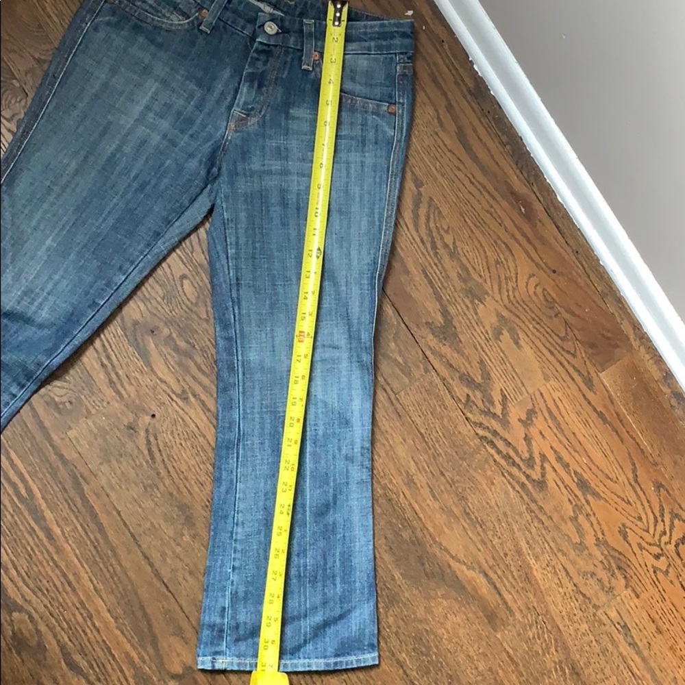 7 For All Mankind - Cropped “A” Pocket - Size 26 - Picture 8 of 10